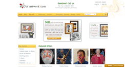 Desktop Screenshot of gotartwork.com
